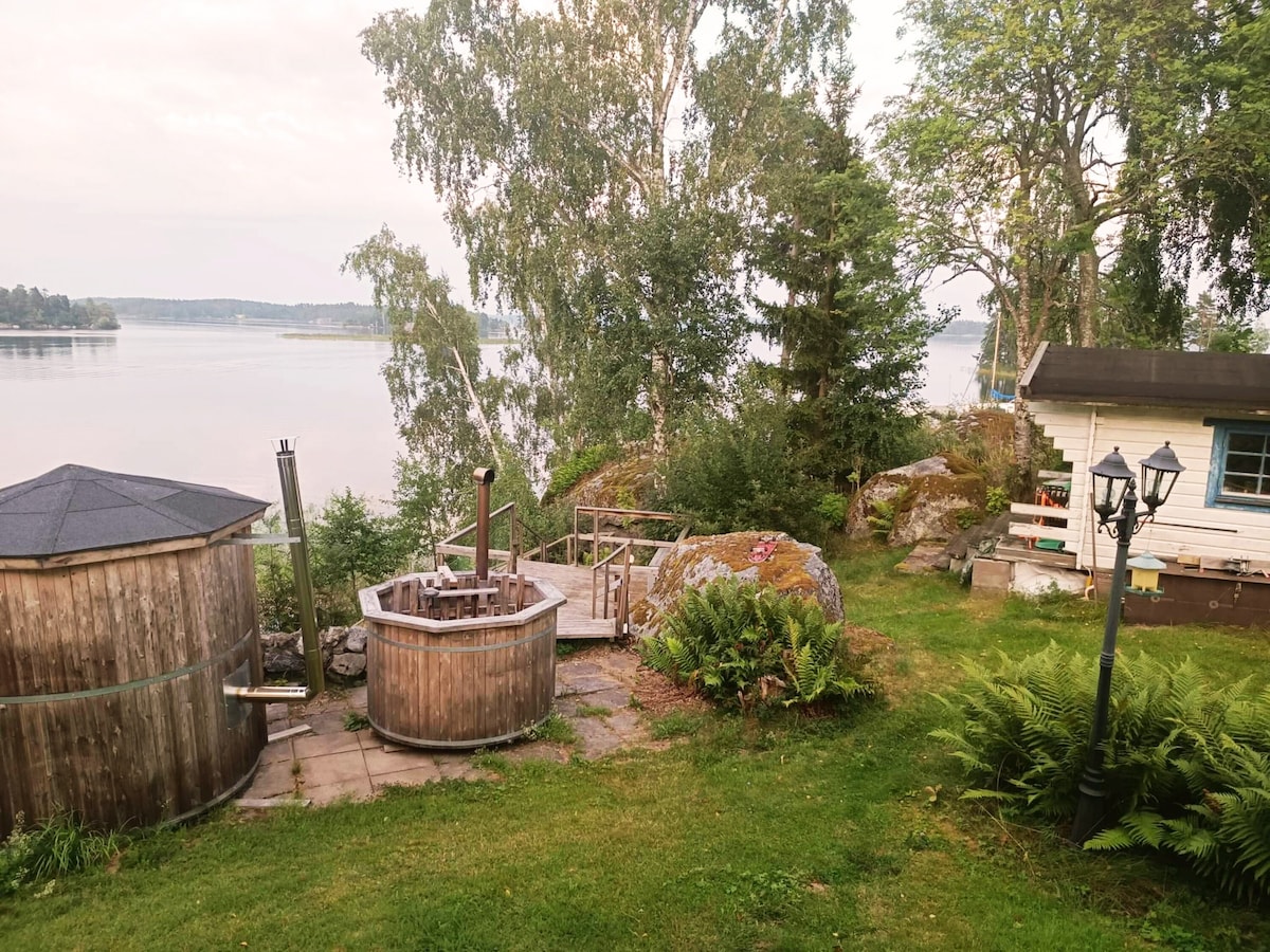 Unique cottage with a view of Mälaren, Mariefred |