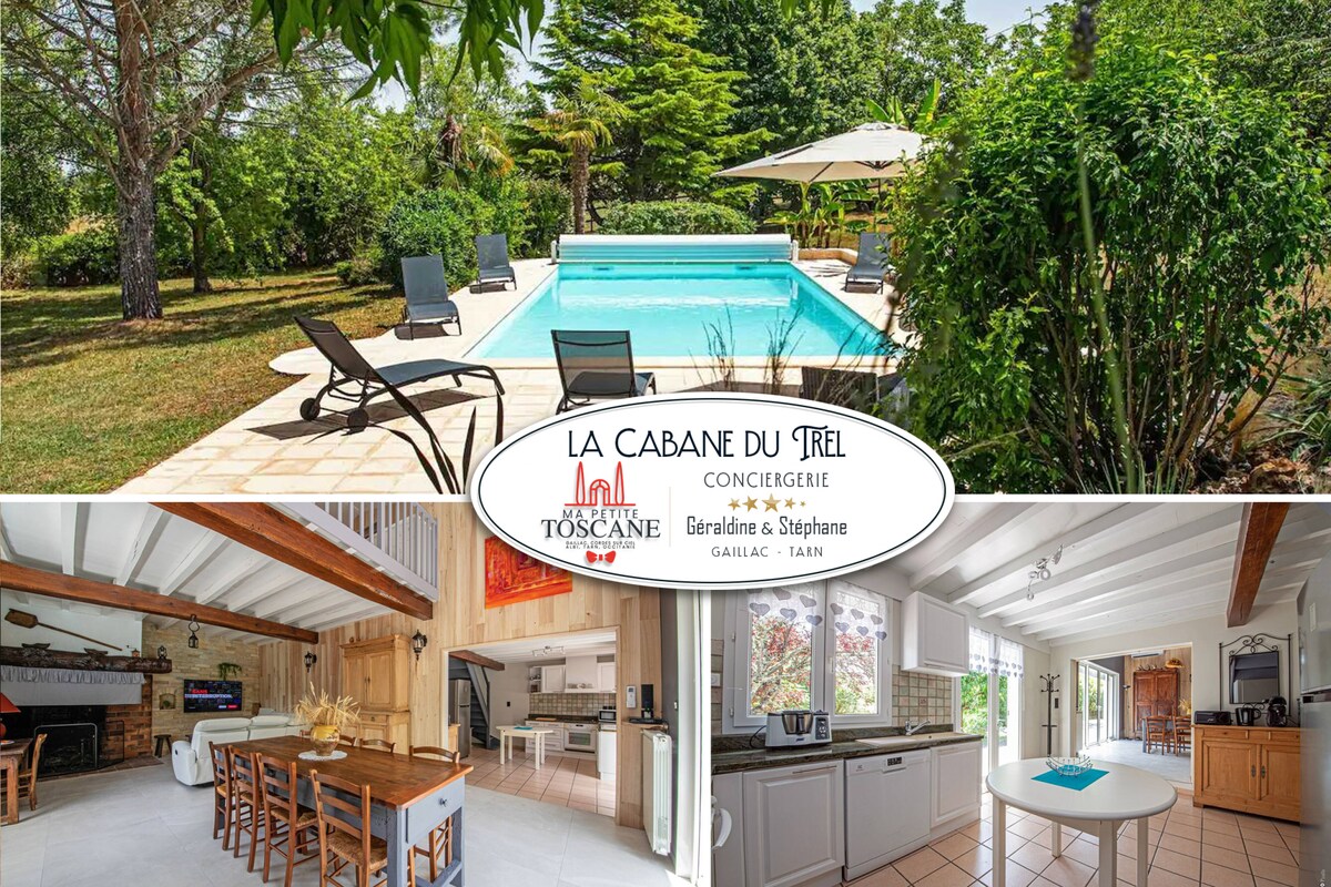 La Cabane du Trel - Heated Pool & Park