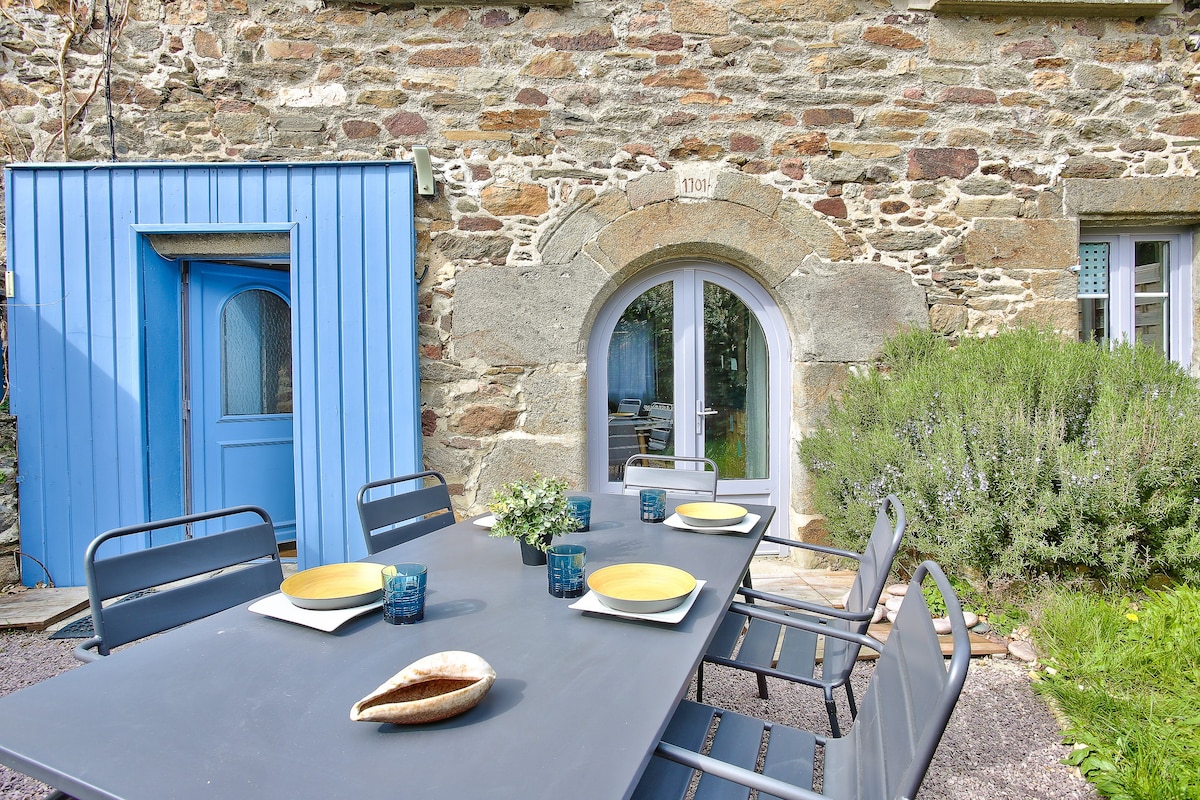 Charmante maison bretonne pour 6, à Saint-Suliac