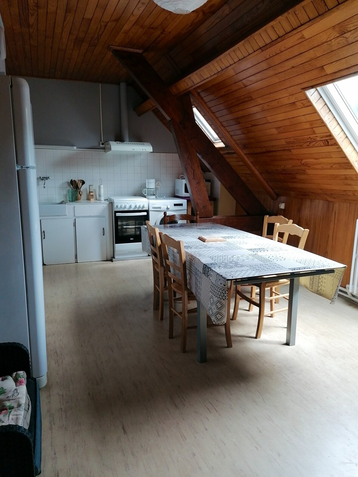 Appartement 8 km away from the slopes for 7 ppl.