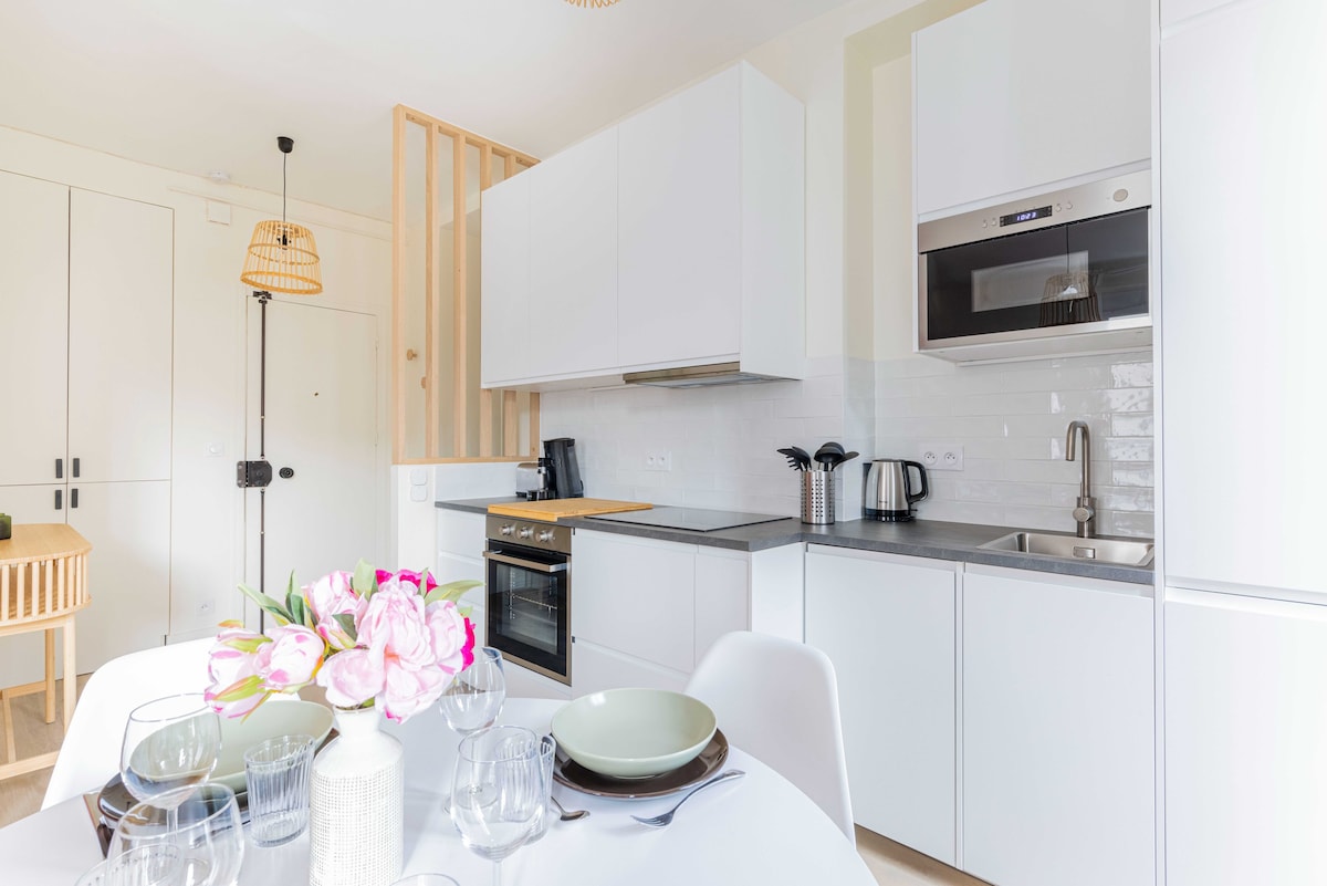 Superb bright apartment - Colombes