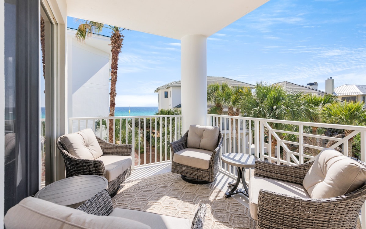 Gulf Front - Pool - Blue Mountain - Beach Chairs