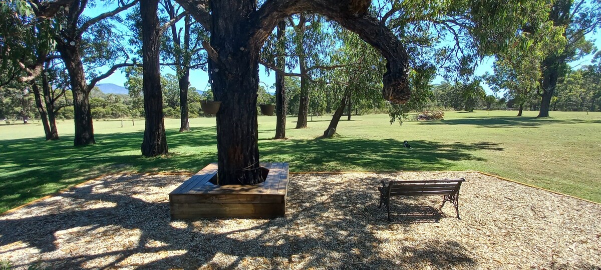 Woodlane Cottages Hunter Valley的Ironbark Cabin