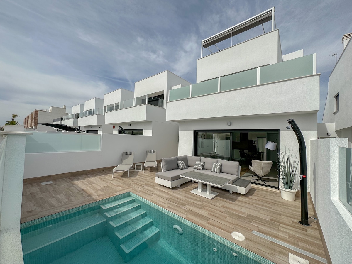 Modern villa with private pool