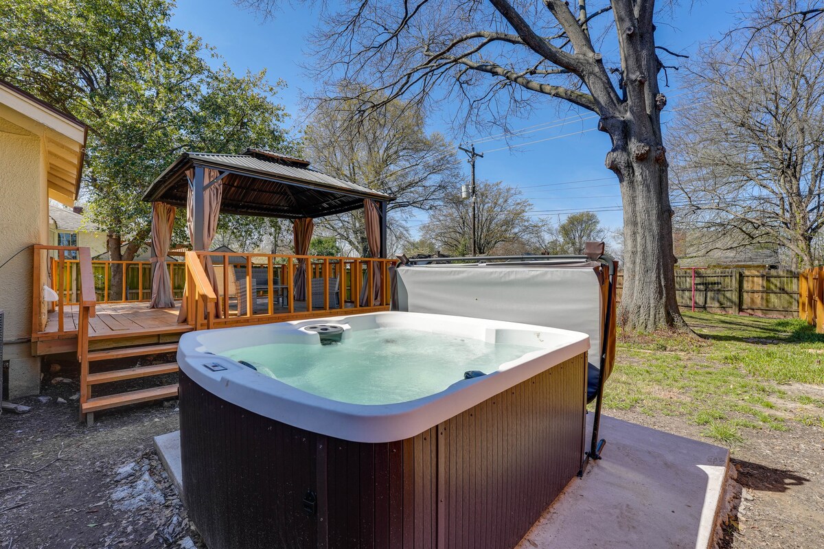 Midtown Memphis Vacation Rental: Private Hot Tub!