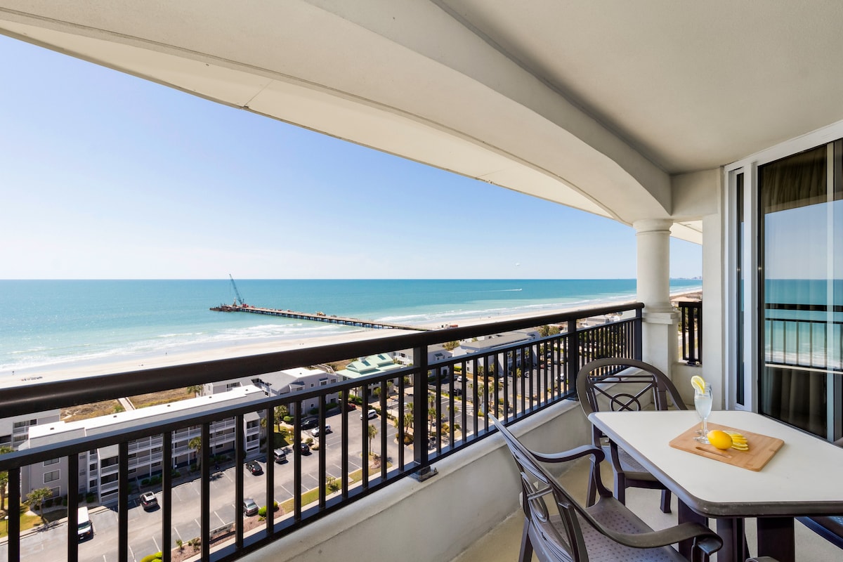 3BR-15th floor-Oceanview condo|Short walk to beach