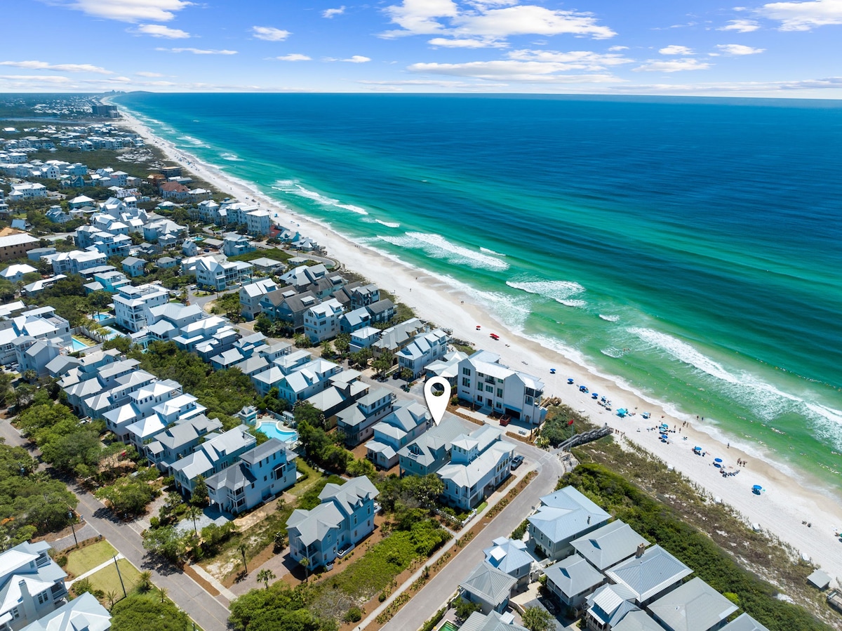 Inlet Beach 'Barefoot too' Steps to Beach Access!