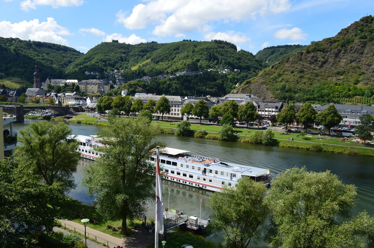 Riesling公寓，可欣赏摩泽尔美景