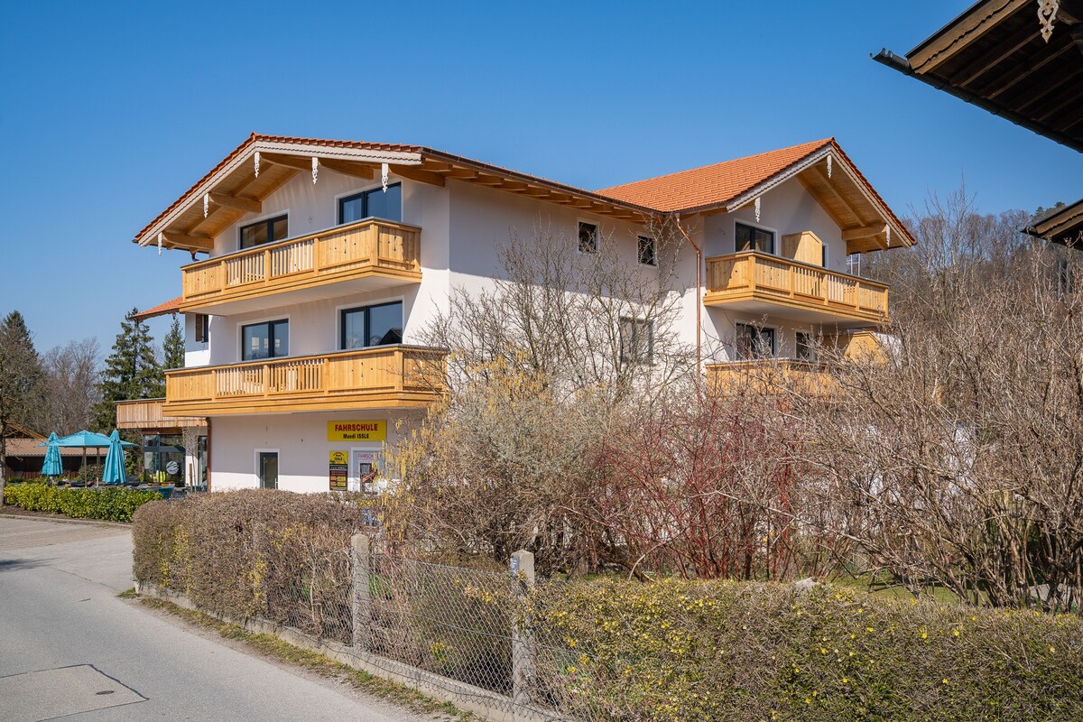 Ferienwohnung Wendelstein mit Bergblick