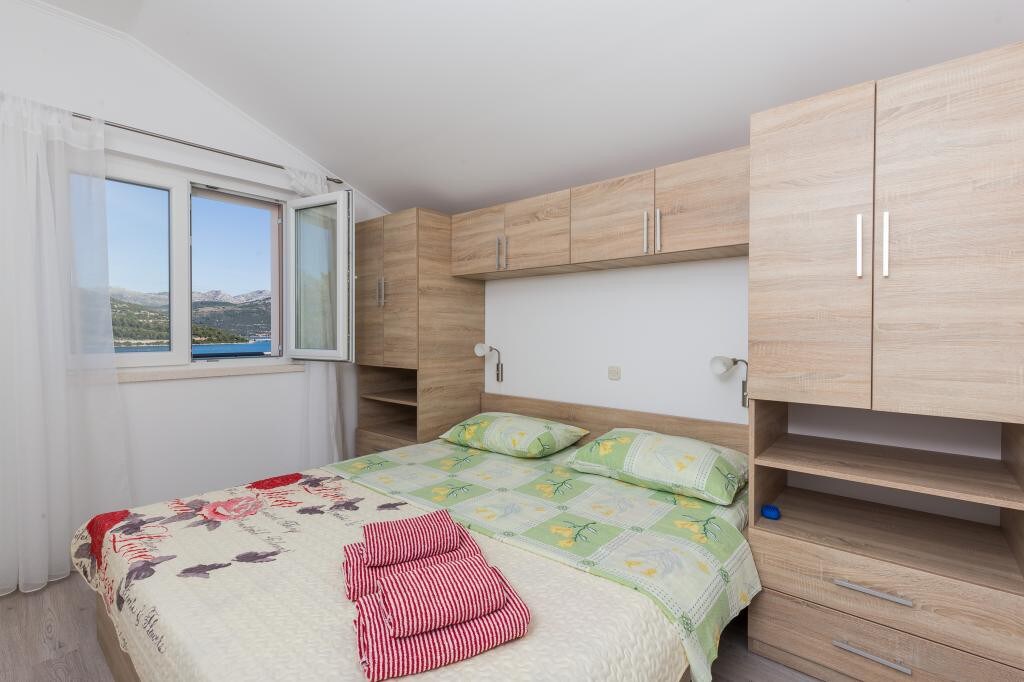 Memunić公寓-带阳台和海景观的单卧室公寓