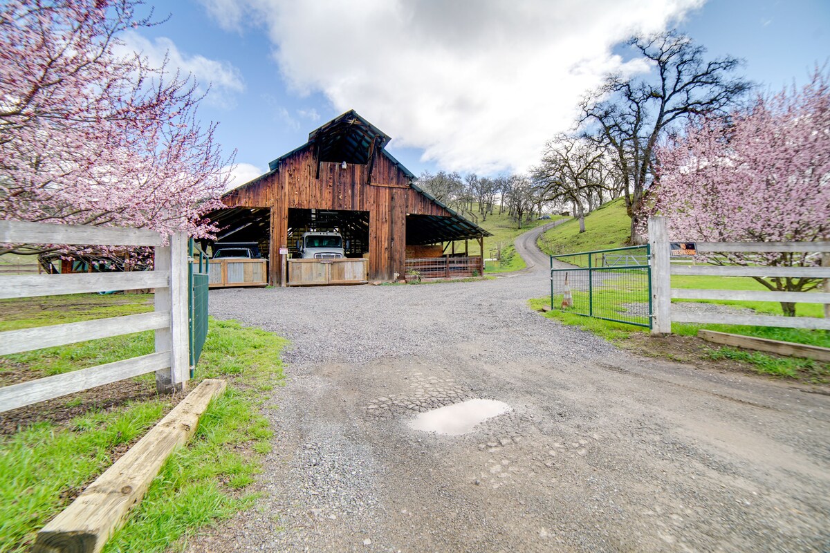 30-Acre Witter Springs Ranch w/ Barn & Views!