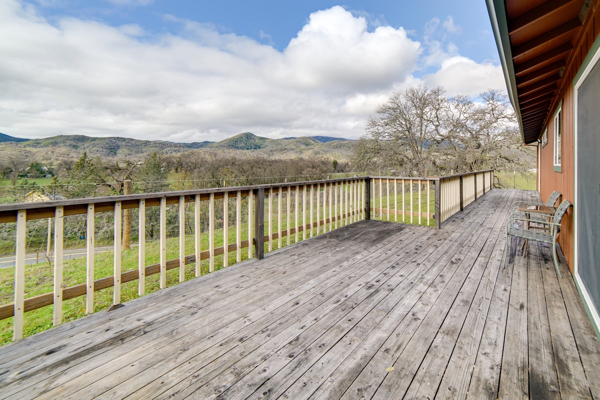 30-Acre Witter Springs Ranch w/ Barn & Views!