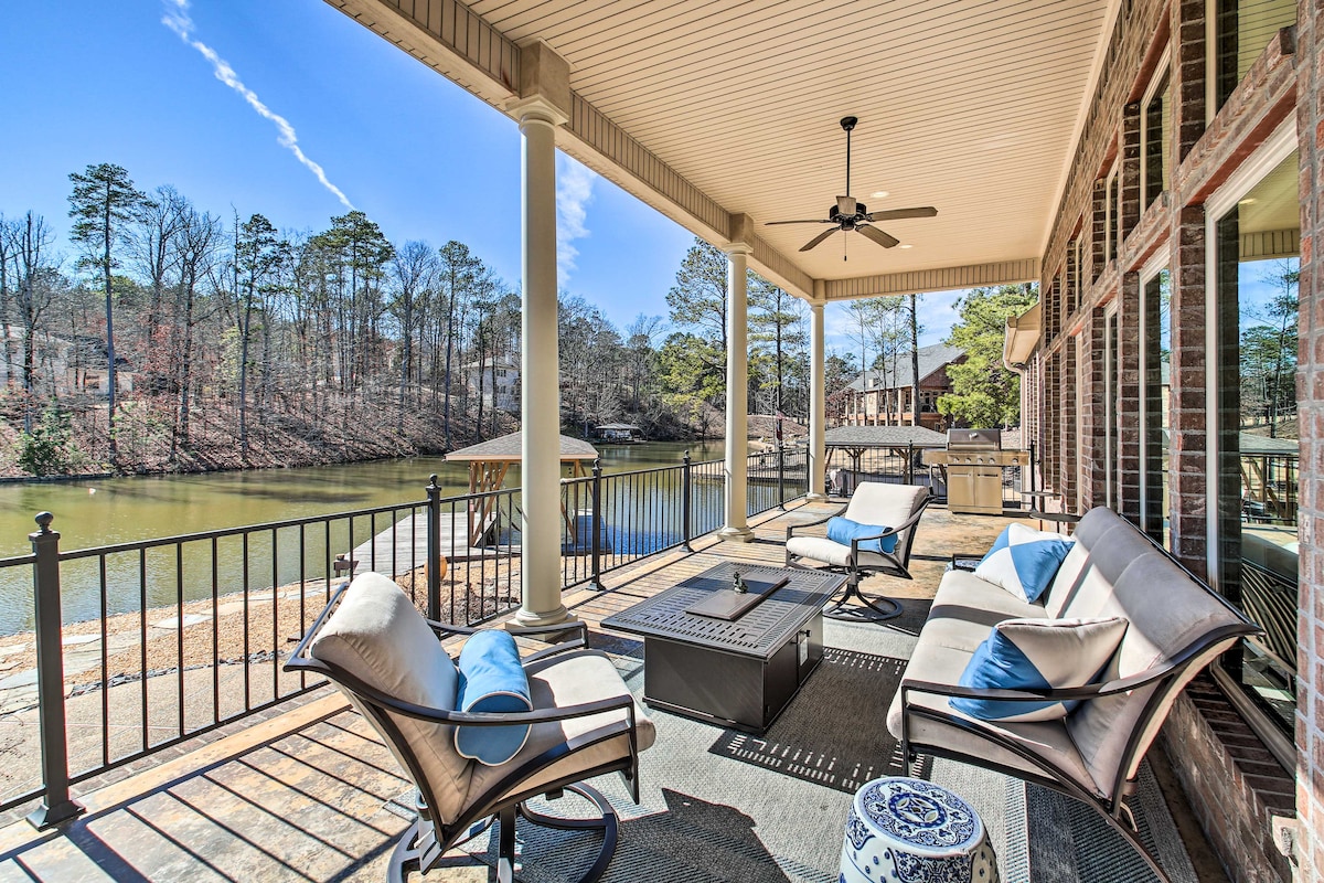 Hot Springs Village Home w/ Dock + Patio!