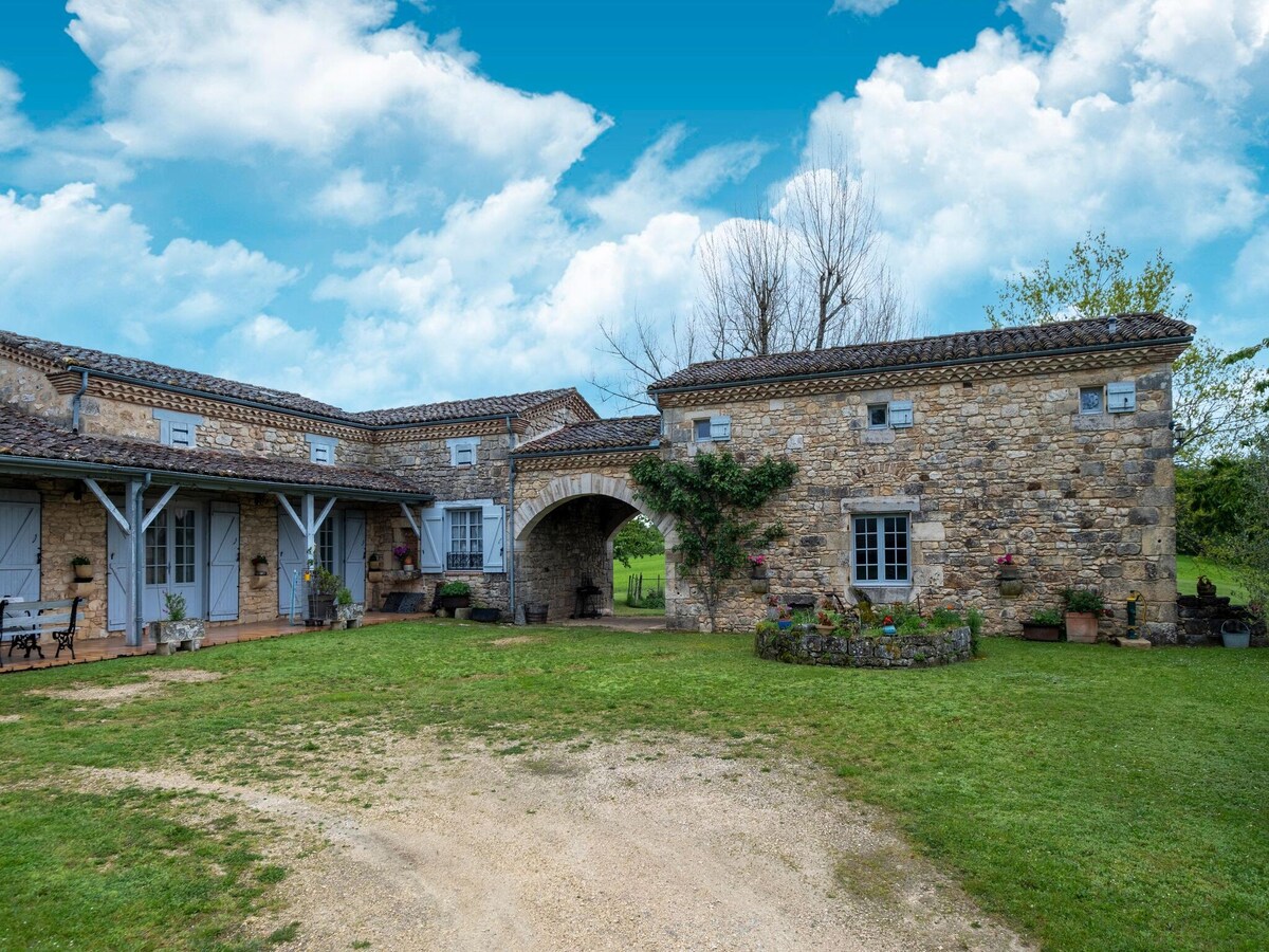 Gîte in a fully renovated farmhouse