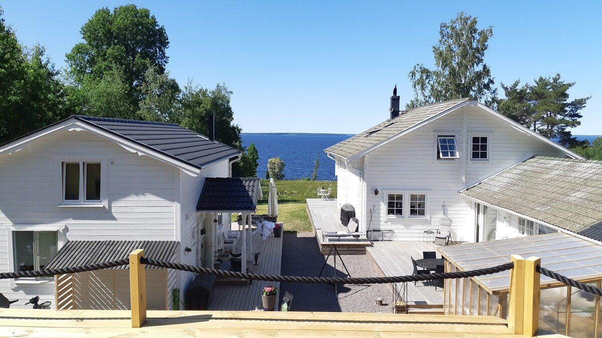 Nieuw Tiny House met uitzicht op het Skagern meer