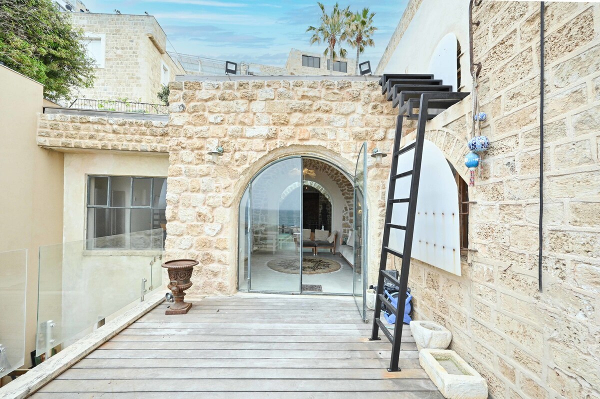 Outstanding Old Jaffa Villa facing the Sea by Holy