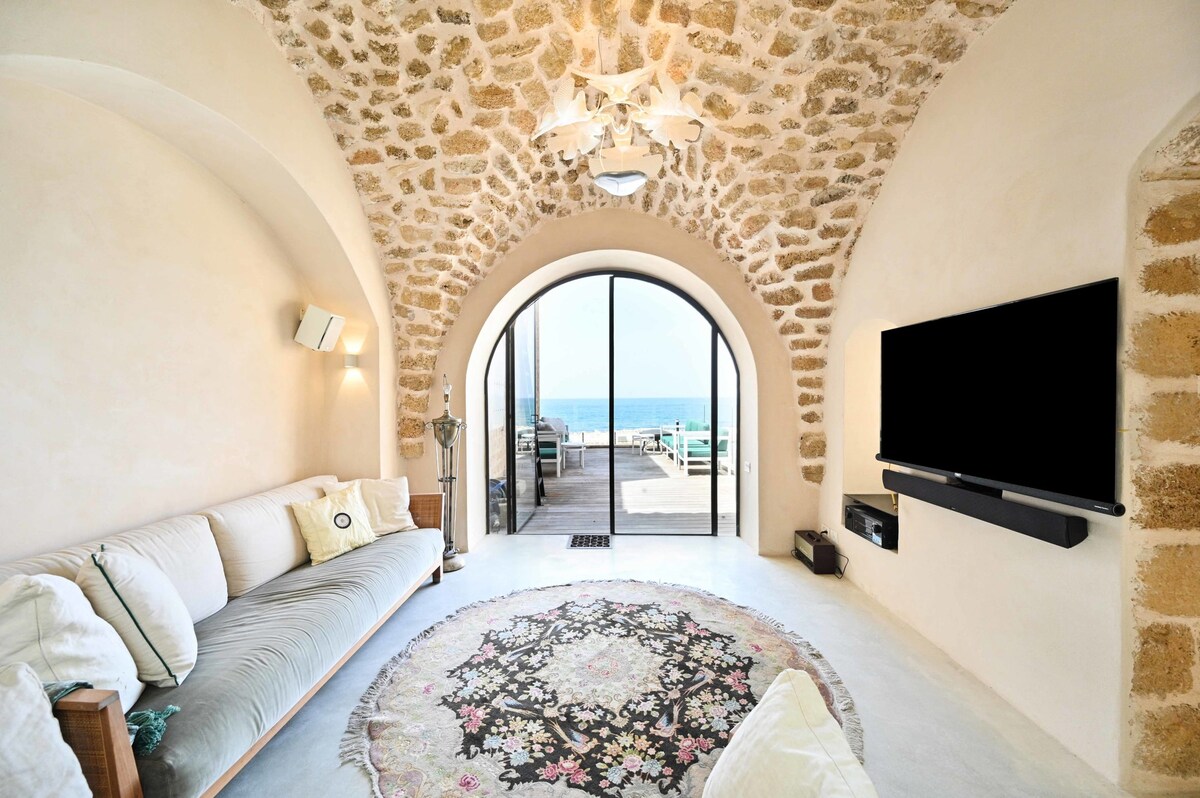 Outstanding Old Jaffa Villa facing the Sea by Holy