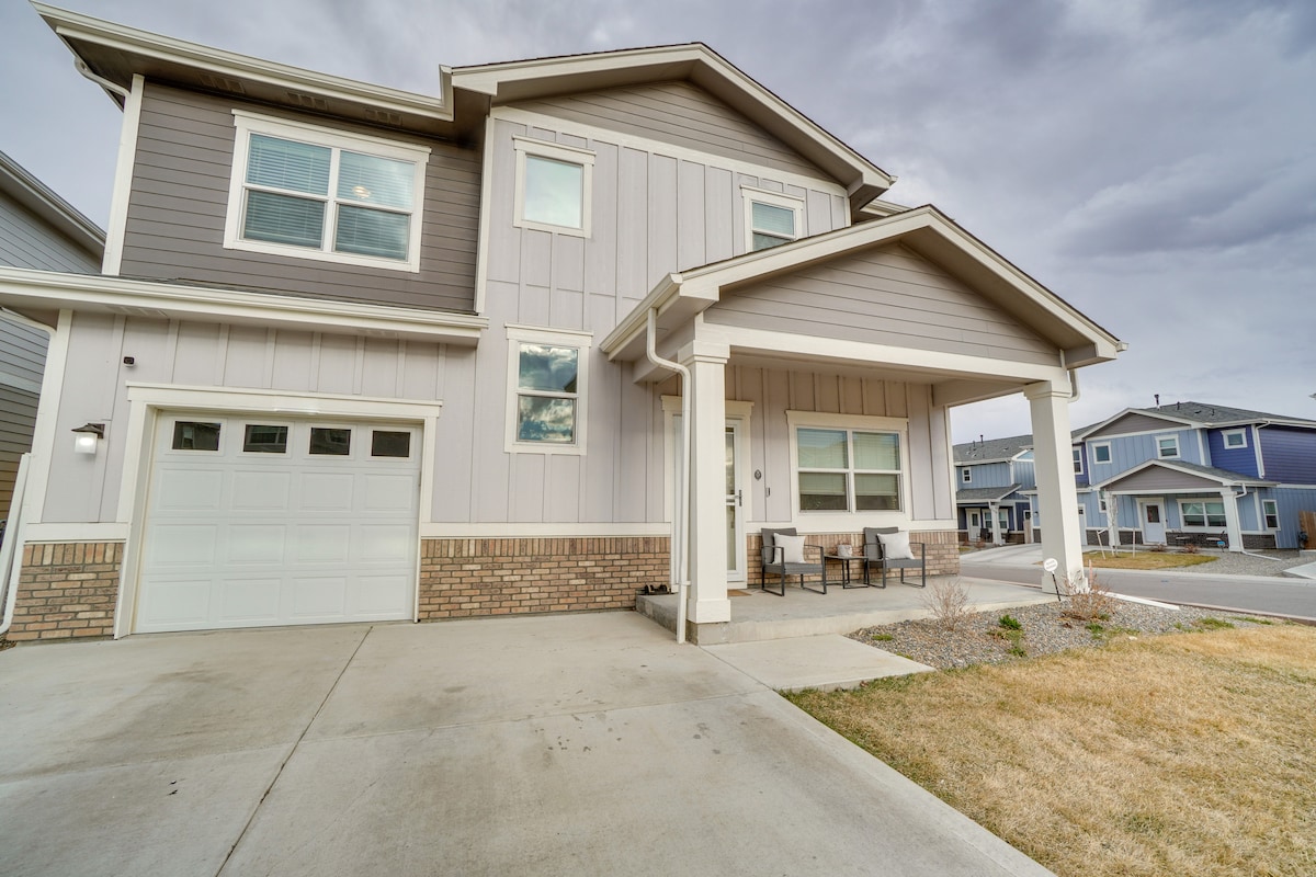 Suburban Denver Home w/ Fire Pit & Shuffleboard!