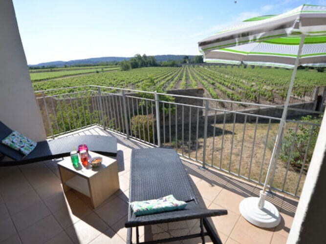 Residence du Château de Jouarres, Azille - Apartment 6 pers. with balcony