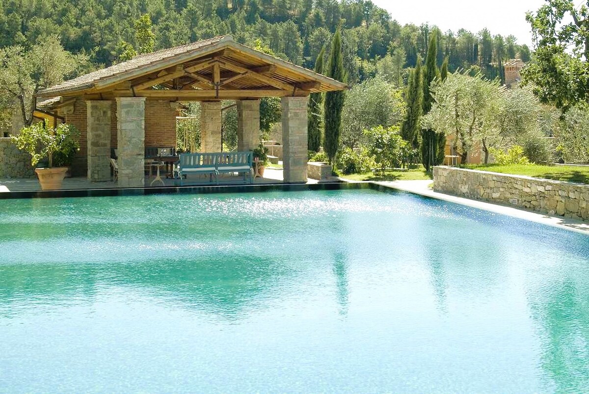 Villa Olivo in most Exclusive Borgo in Tuscany
