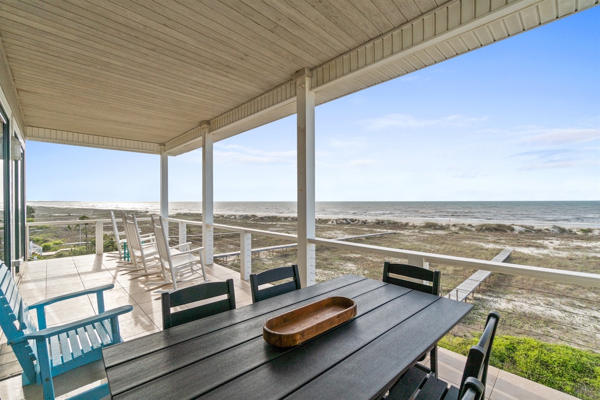 Peaceful*Private Beachfront*Cape San Blas