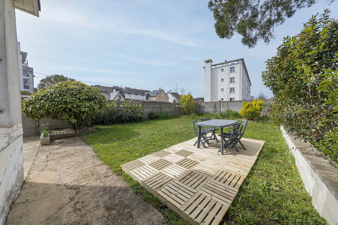 Le Green, appartement rénové, 4 chambres et jardin