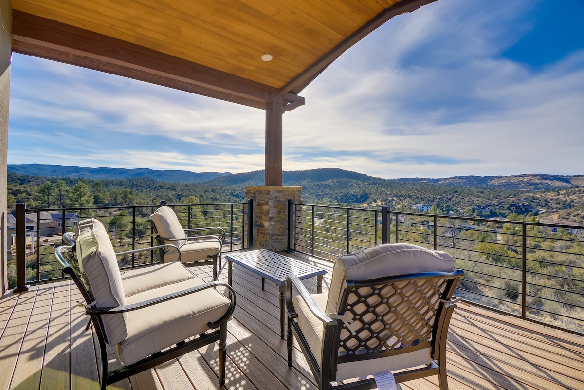 Prescott Vacation Rental w/ Game Room & Mtn Views!