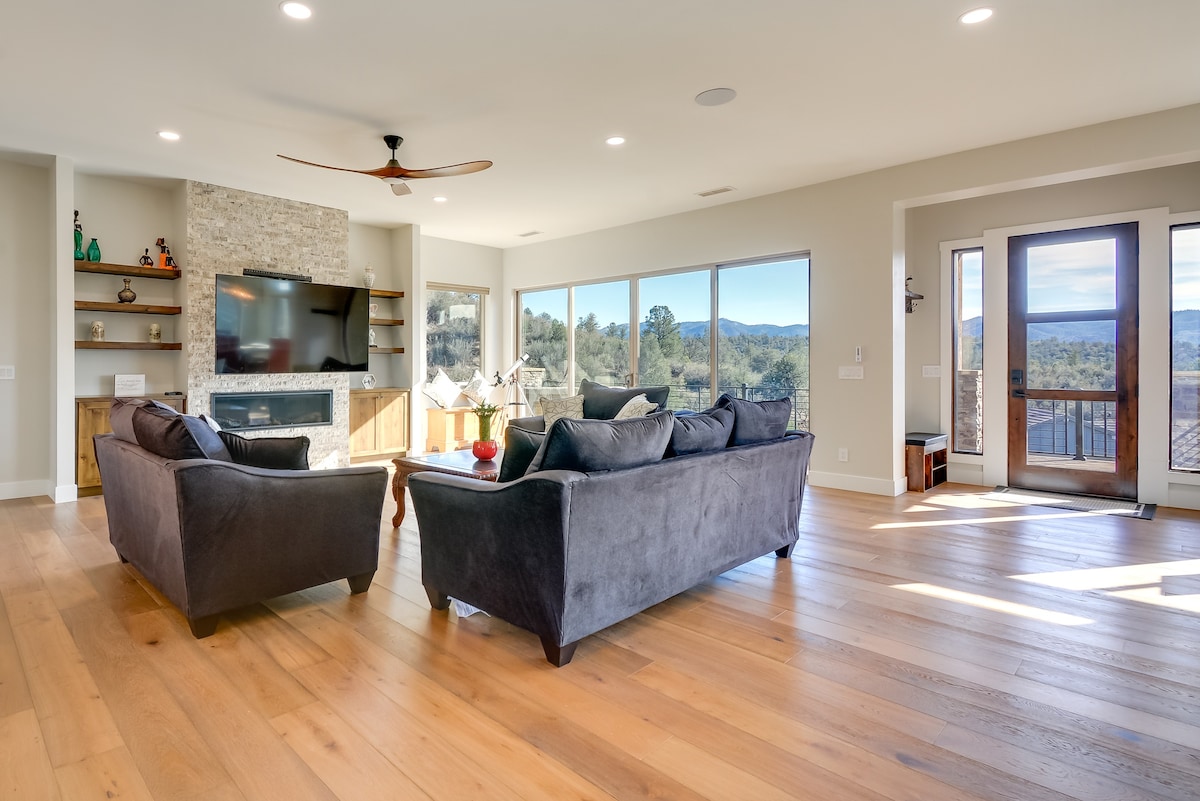 Prescott Vacation Rental w/ Game Room & Mtn Views!