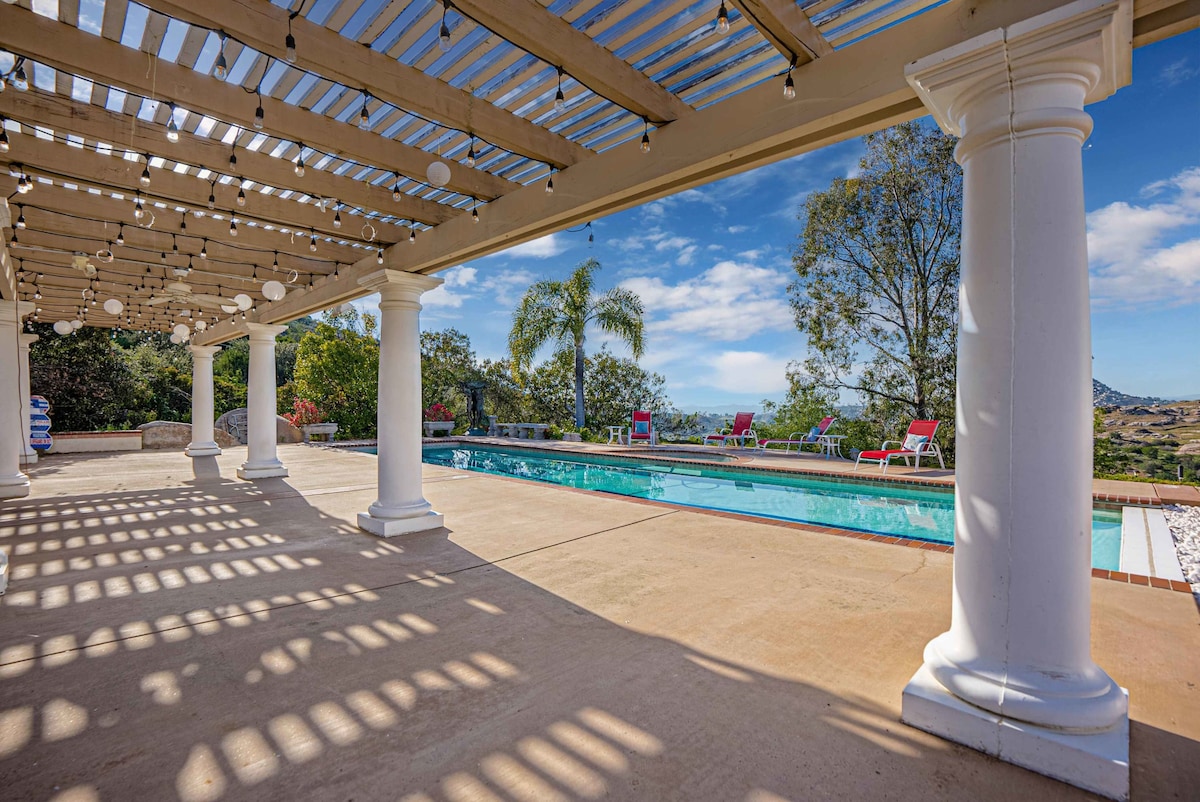 Serenity Estate | 9200 SQFT Mansion | Pool + Views