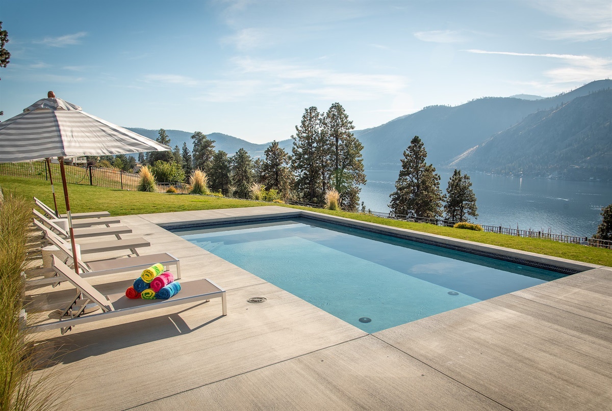 Private Pool | Stunning lake & mountain views | Mo