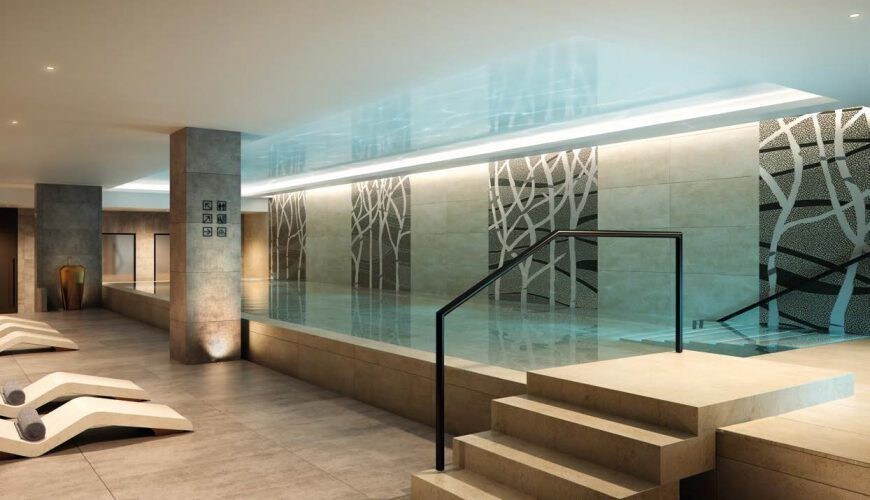 Luxury Apartment Pool Sauna Gym Balcony London