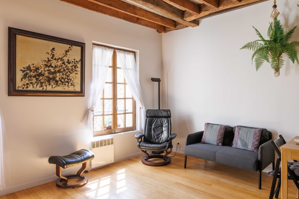 Atypical apt near Buttes-Chaumont - Mobility Lease