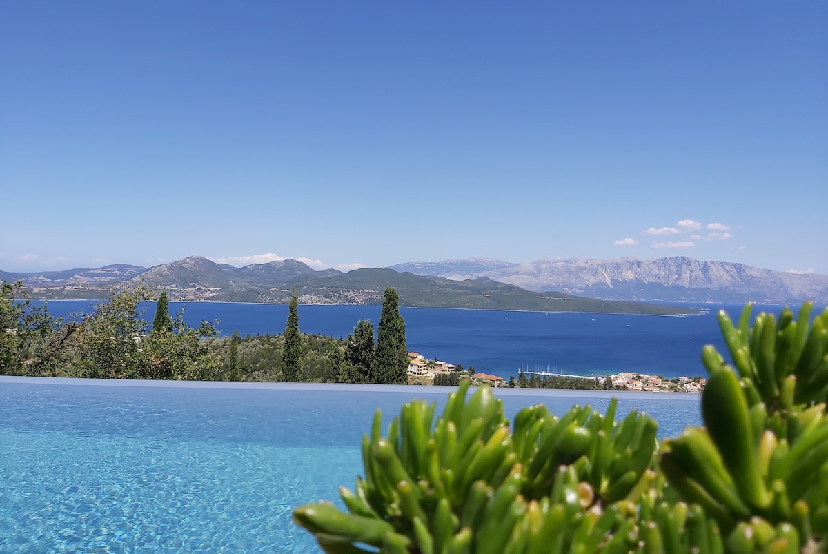 Costa Emmelia Luxury Villa with panoramic sea view