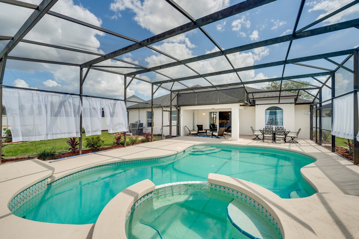 Chic Davenport Vacation Rental w/ Private Pool