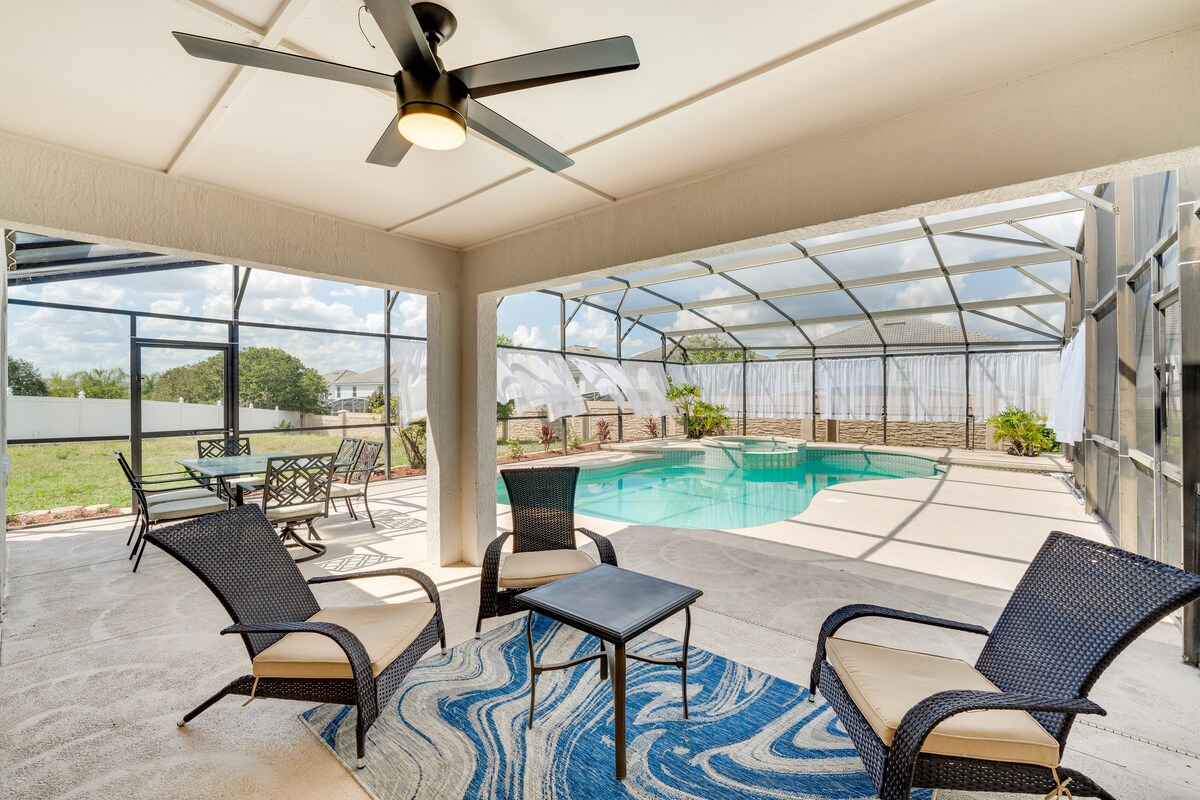 Chic Davenport Vacation Rental w/ Private Pool