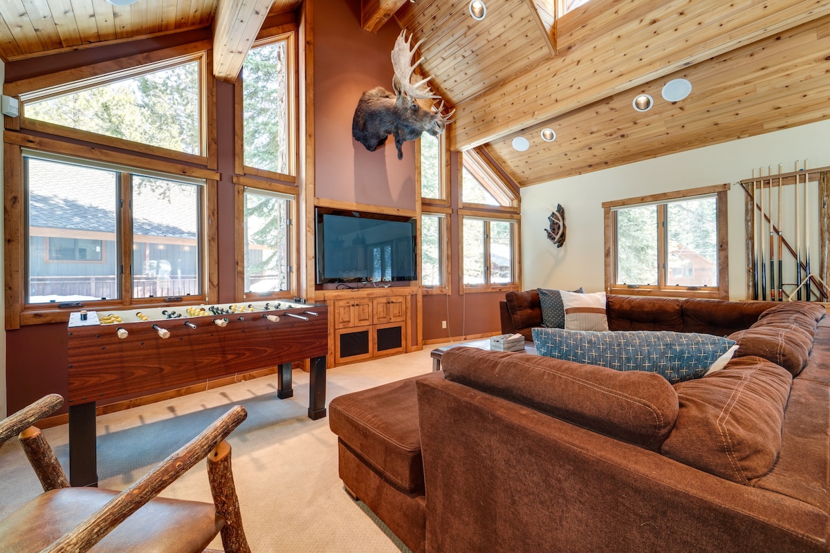 'One Moose Lodge' Tahoe Donner Vacation Rental!