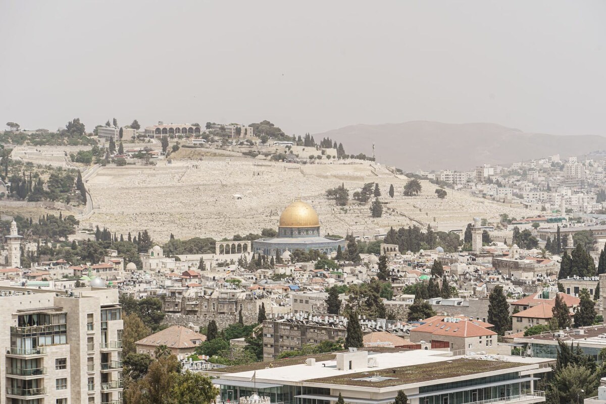 Fabulous View Over The Temple Mount, 2 BDR/Parking