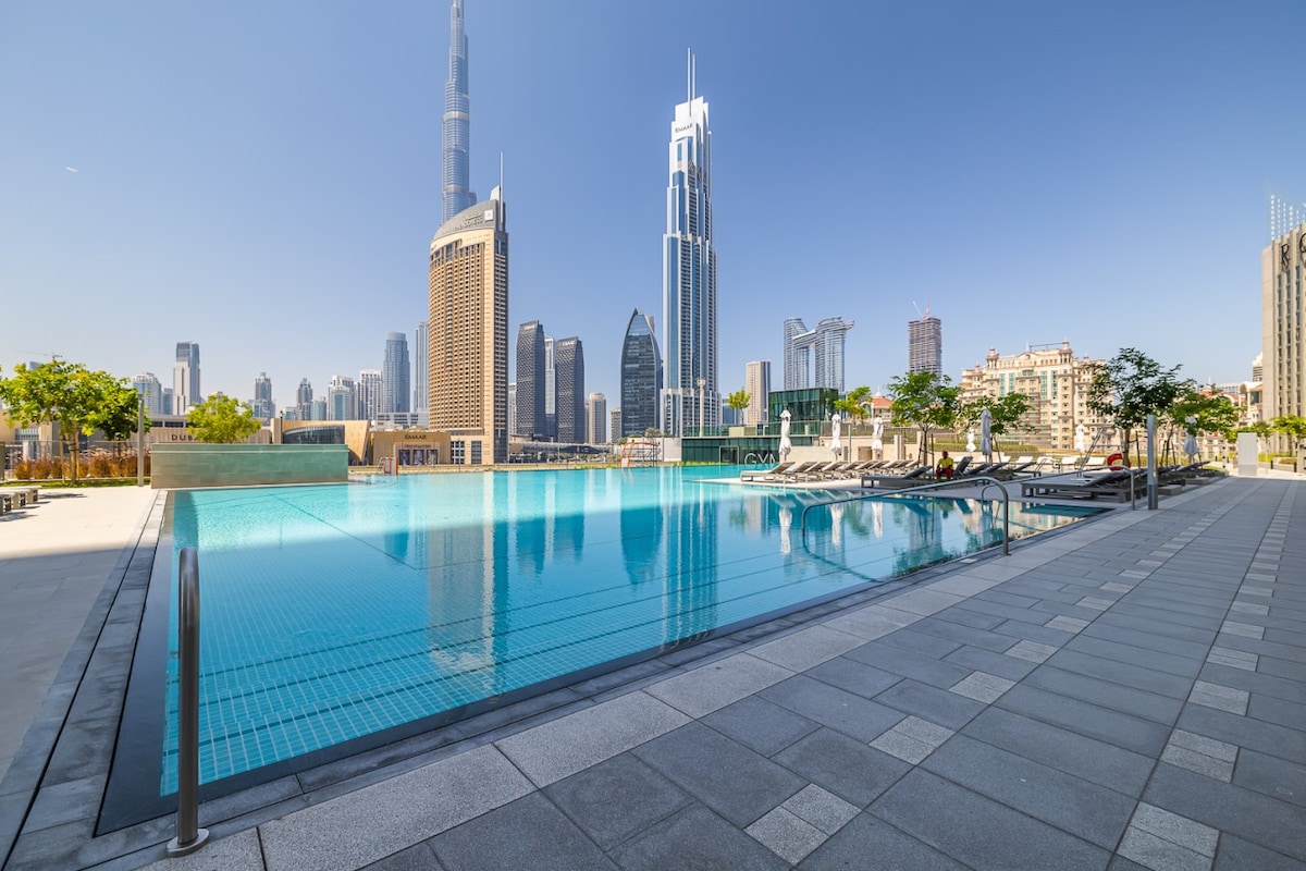 Beautiful Home w/ Full Burj View in Downtown