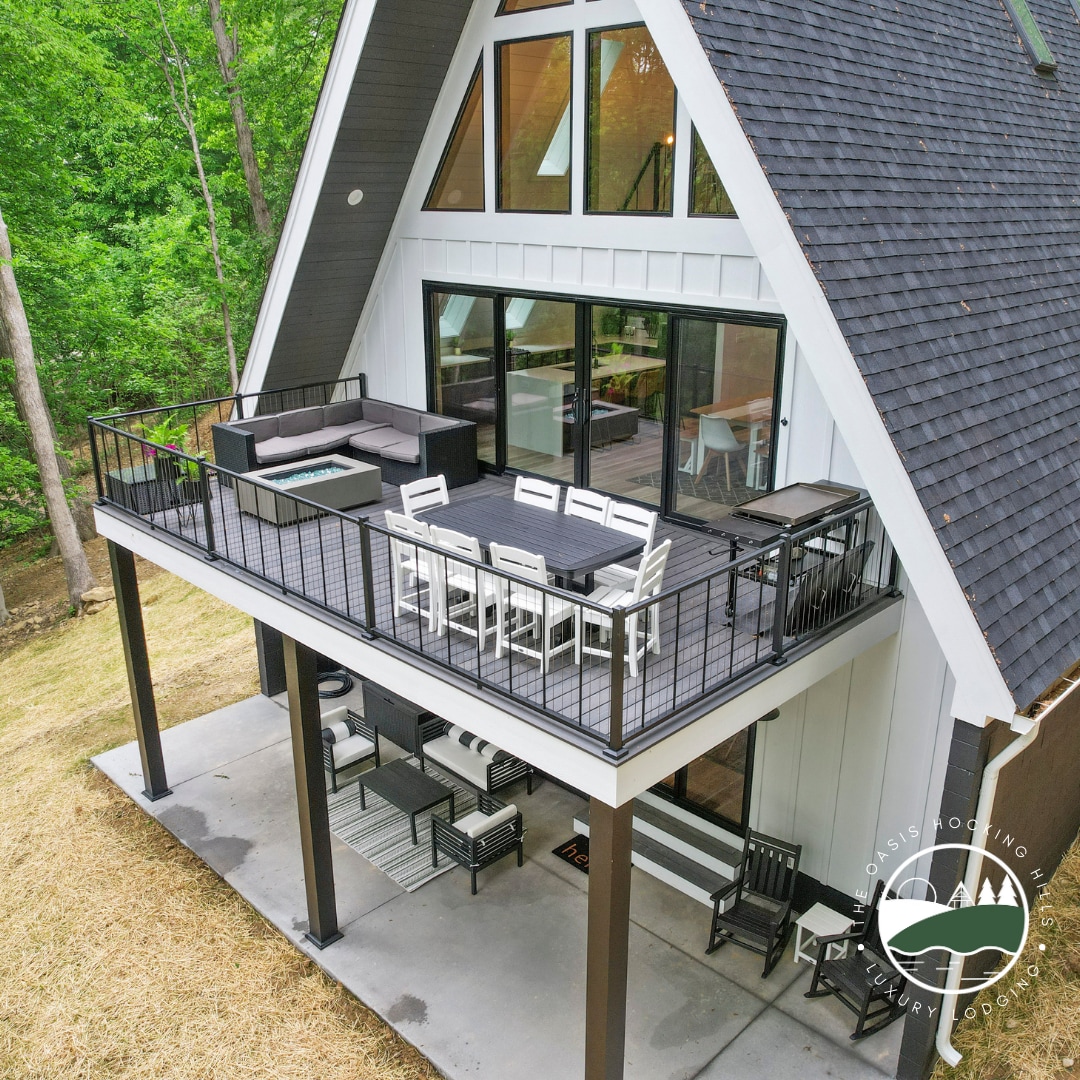 Lakeview A-Frame w/Pickleball Arena - Sleeps 15!