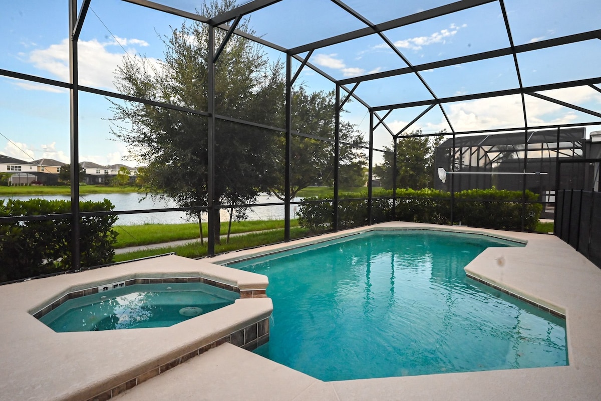9BR Luxury Villa w/ Pool/Spa near Disney/Universal