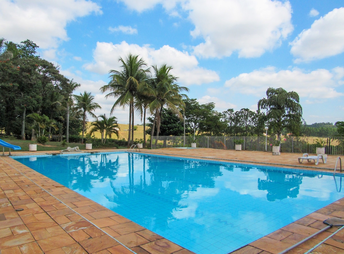 Casa de campo c Churrasq e Piscina, Porto Feliz/SP