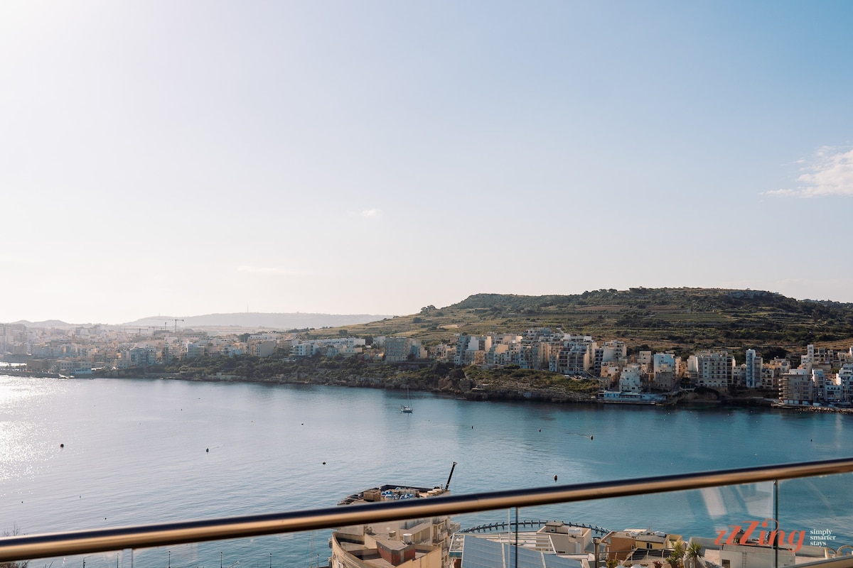 Malta's Instaworthy Stunning Seaview Penthouse