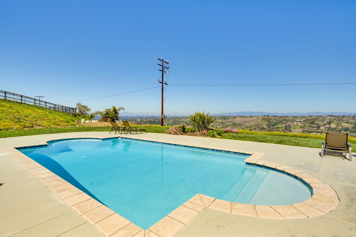 Fallbrook Vacation Rental w/ Private Outdoor Pool!