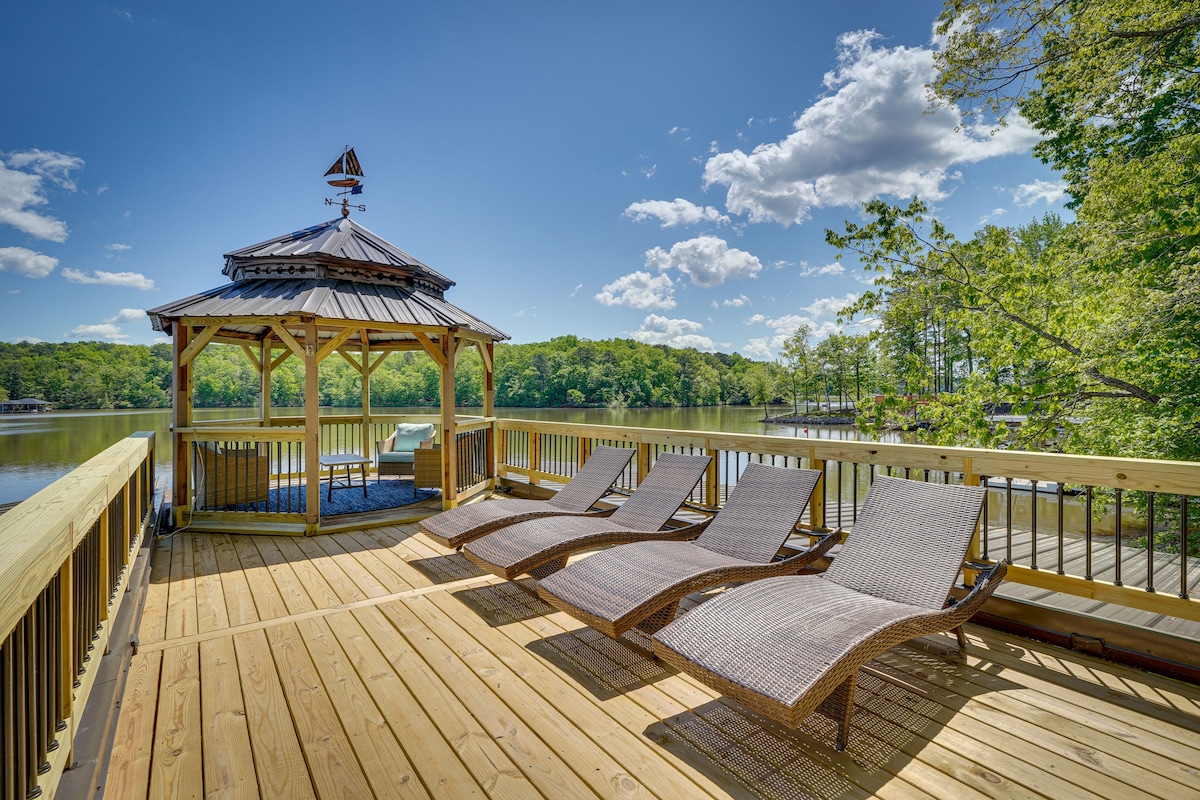 Lakefront Vacation Rental w/ Views & Hot Tub!