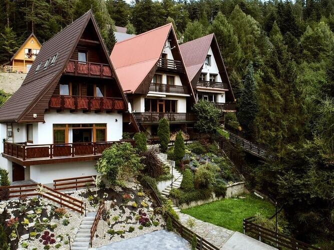 Comfortable villa with a private garden in Szczyrk