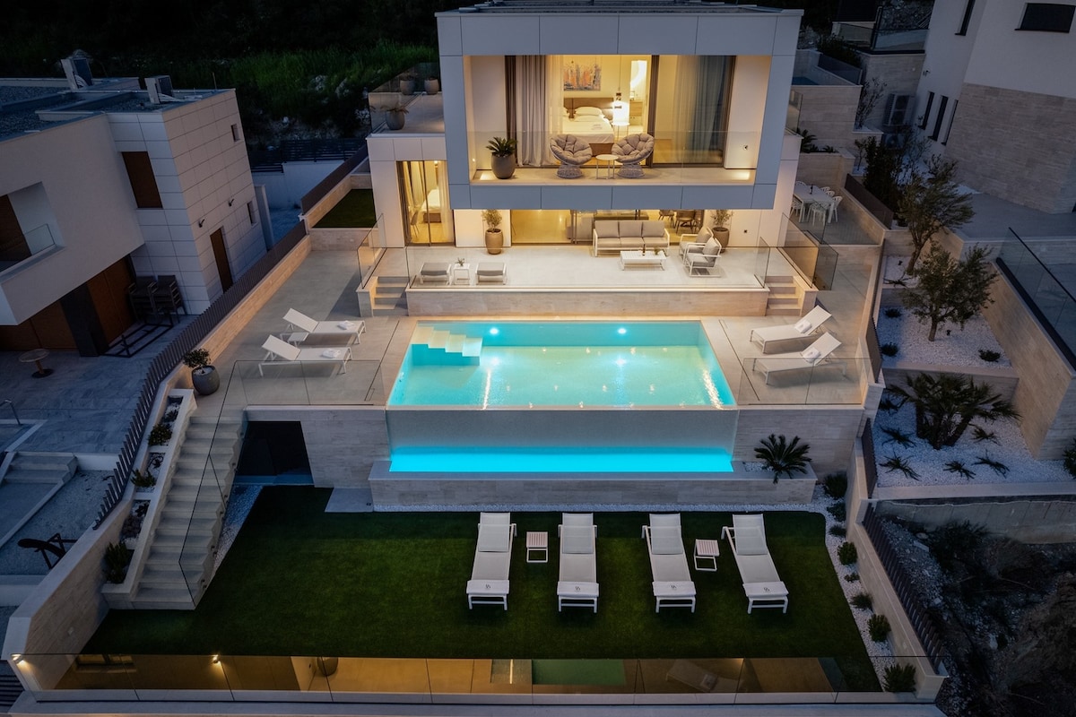 Seaview villa with Wellness, Dreams Of Dalmatia I