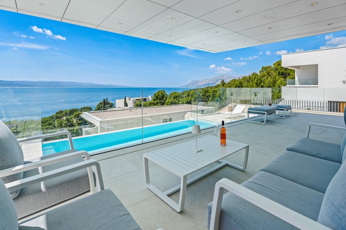 Seaview villa with Wellness, Dreams Of Dalmatia I