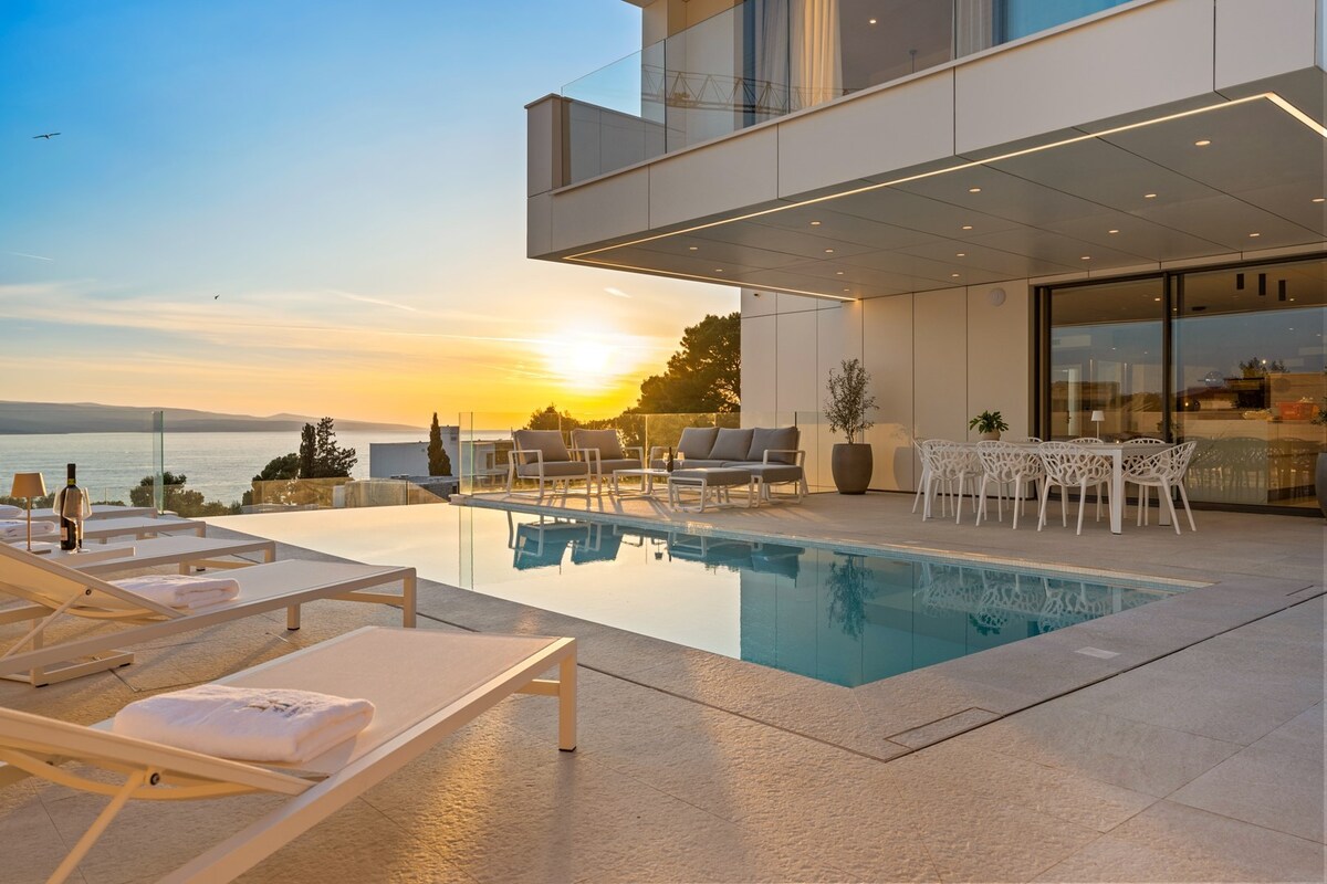 Seaview villa with Wellness, Dreams Of Dalmatia II