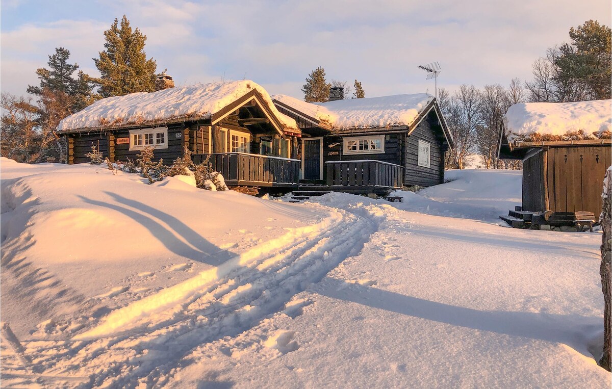 Nice home in Høvringen with Sauna and 3 Bedrooms