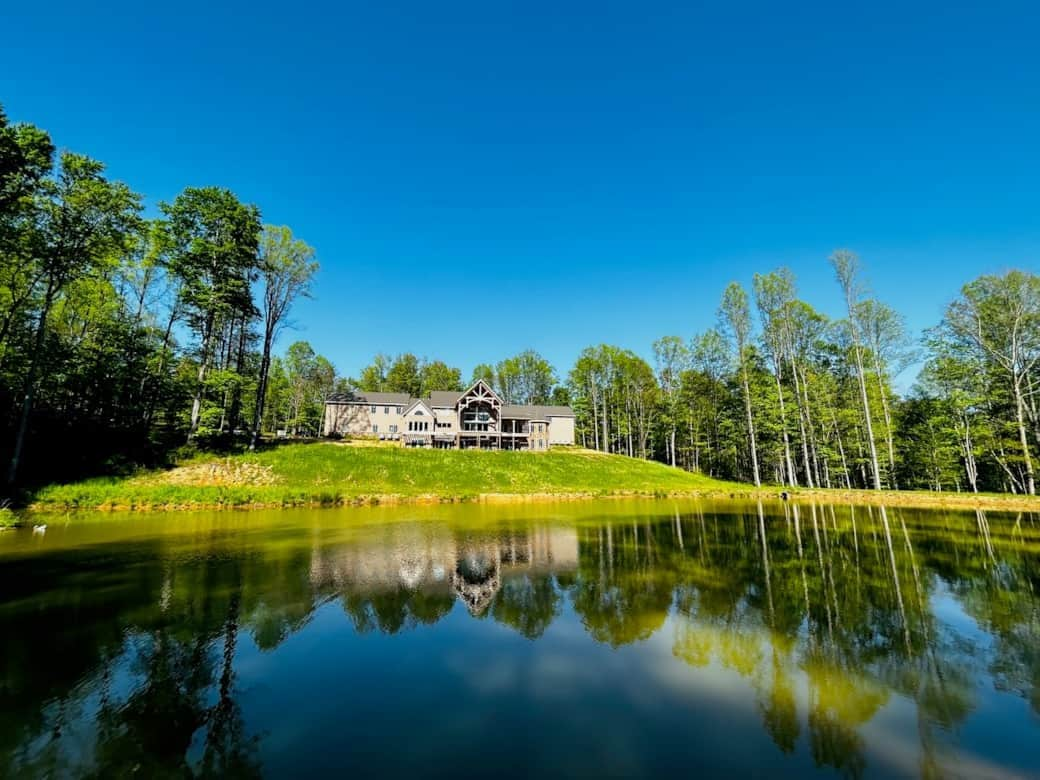 Timberframe Lodge in Hocking Hills